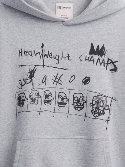 Gri Jean-michel Basquiat Heavyweight Sweatshirt