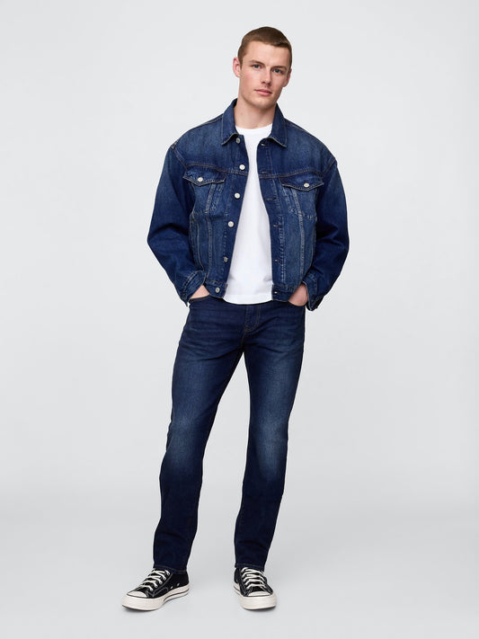 Koyu Mavi Slim Jean Pantolon