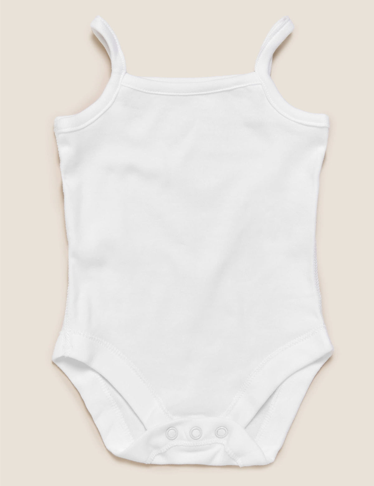 Saf Pamuklu 5'li Askılı Bodysuit (0-3 Yaş)