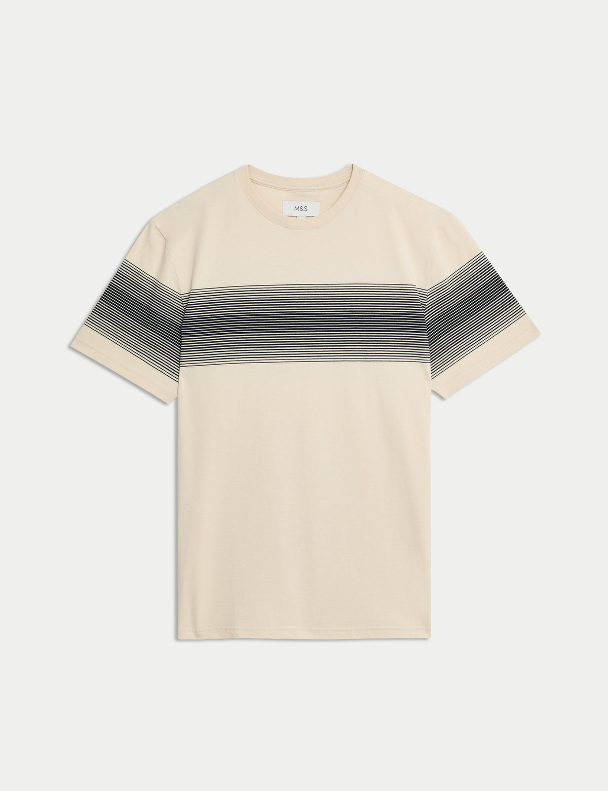 Saf Pamuklu Kısa Kollu T-shirt