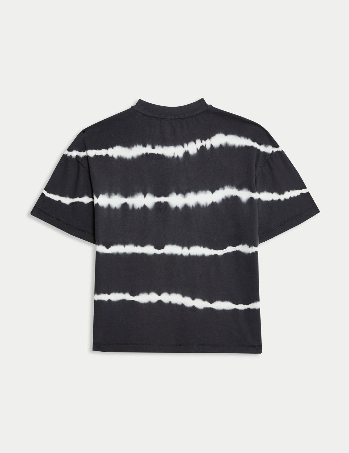 Saf Pamuklu Çizgili Batik T-shirt (2–16 Yaş)