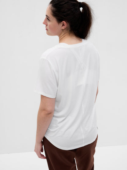 Beyaz Gapfit Breathe T-shirt