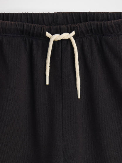 Siyah Kids Relaxed Wide-leg Pantolon