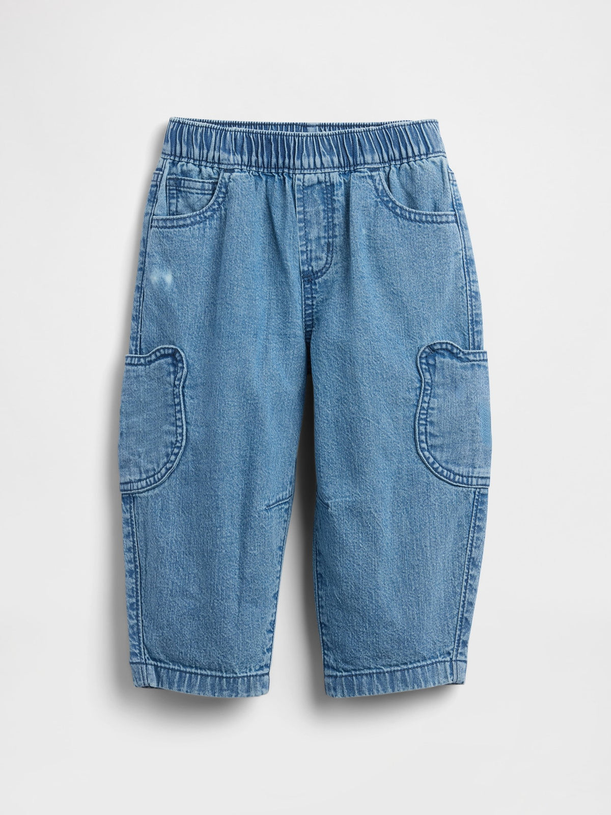 Mavi Brannan Bear Cepli Pull-on Barrel Jean Pantolon