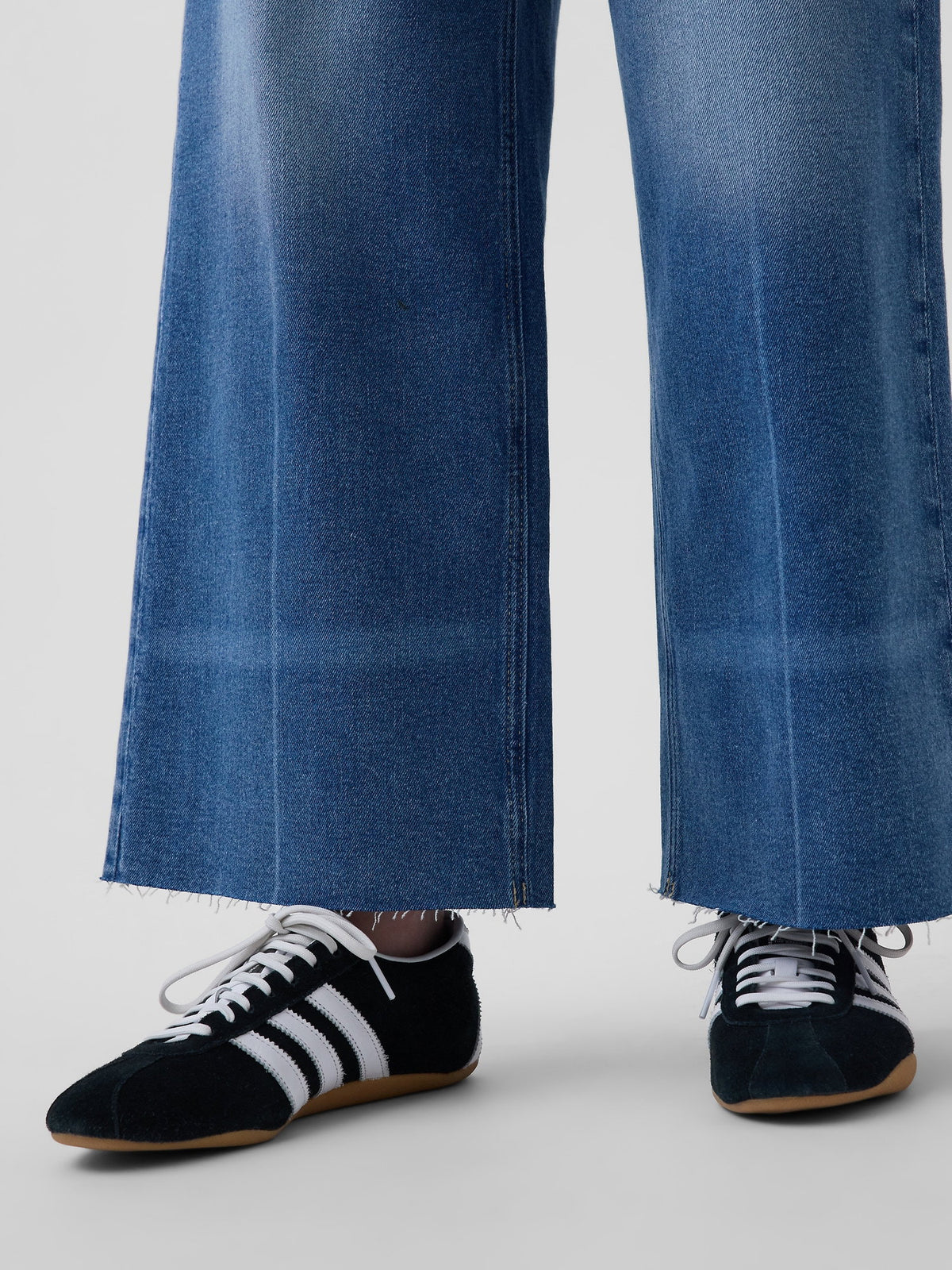 Mavi High Rise Stride Wide-leg Ankle Jean Pantolon