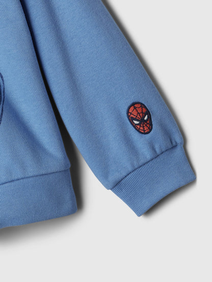 Mavi Marvel Grafikli Sweatshirt