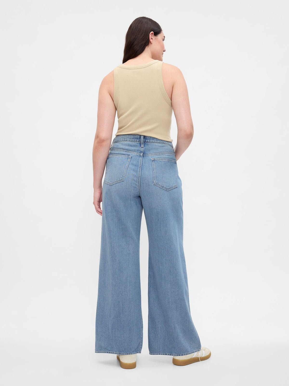 Mavi High Rise Wide Leg Jean Pantolon
