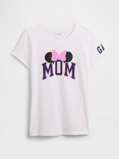 Beyaz Gap × Disney Logo T-shirt