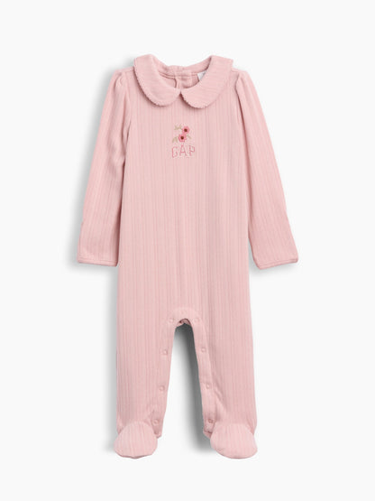 Pembe Softspun Pointelle Tulum