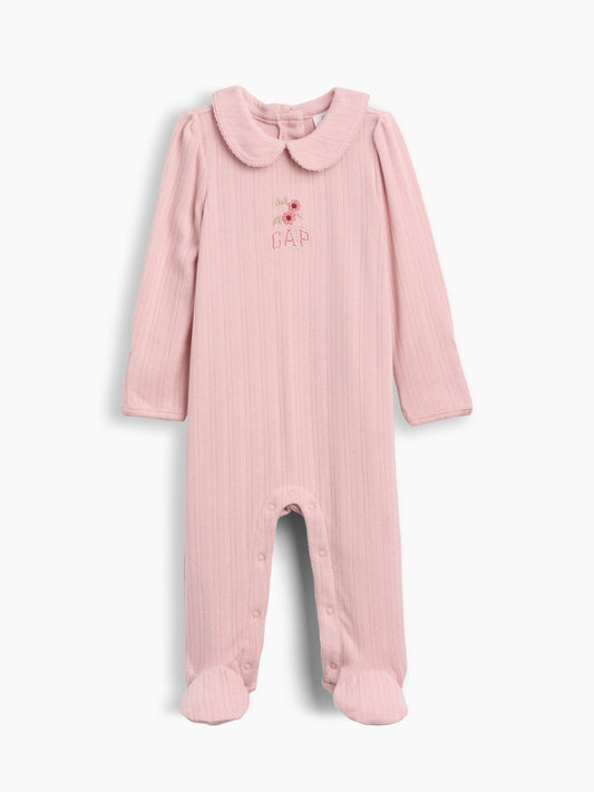 Pembe Softspun Pointelle Tulum
