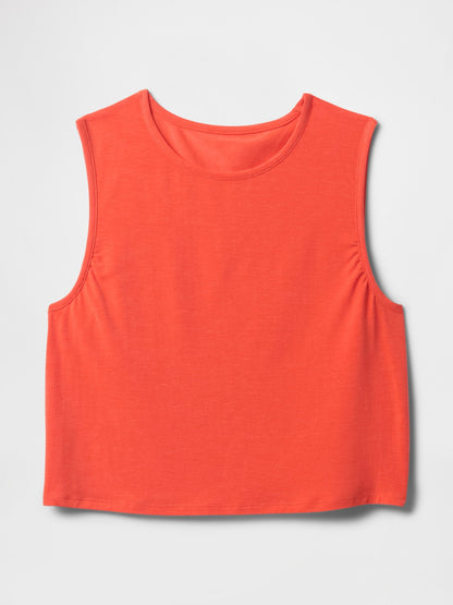 Turuncu Gapfit Breathe Crop T-shirt