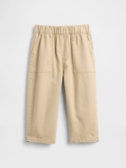 Bej Ultrasoft Pull-on Barrel Pantolon