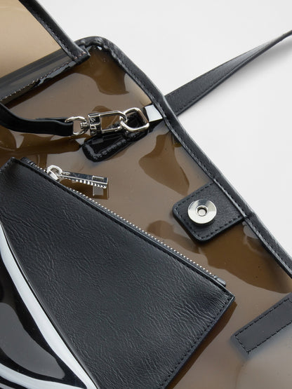 Kahverengi Jelly Tote Çanta