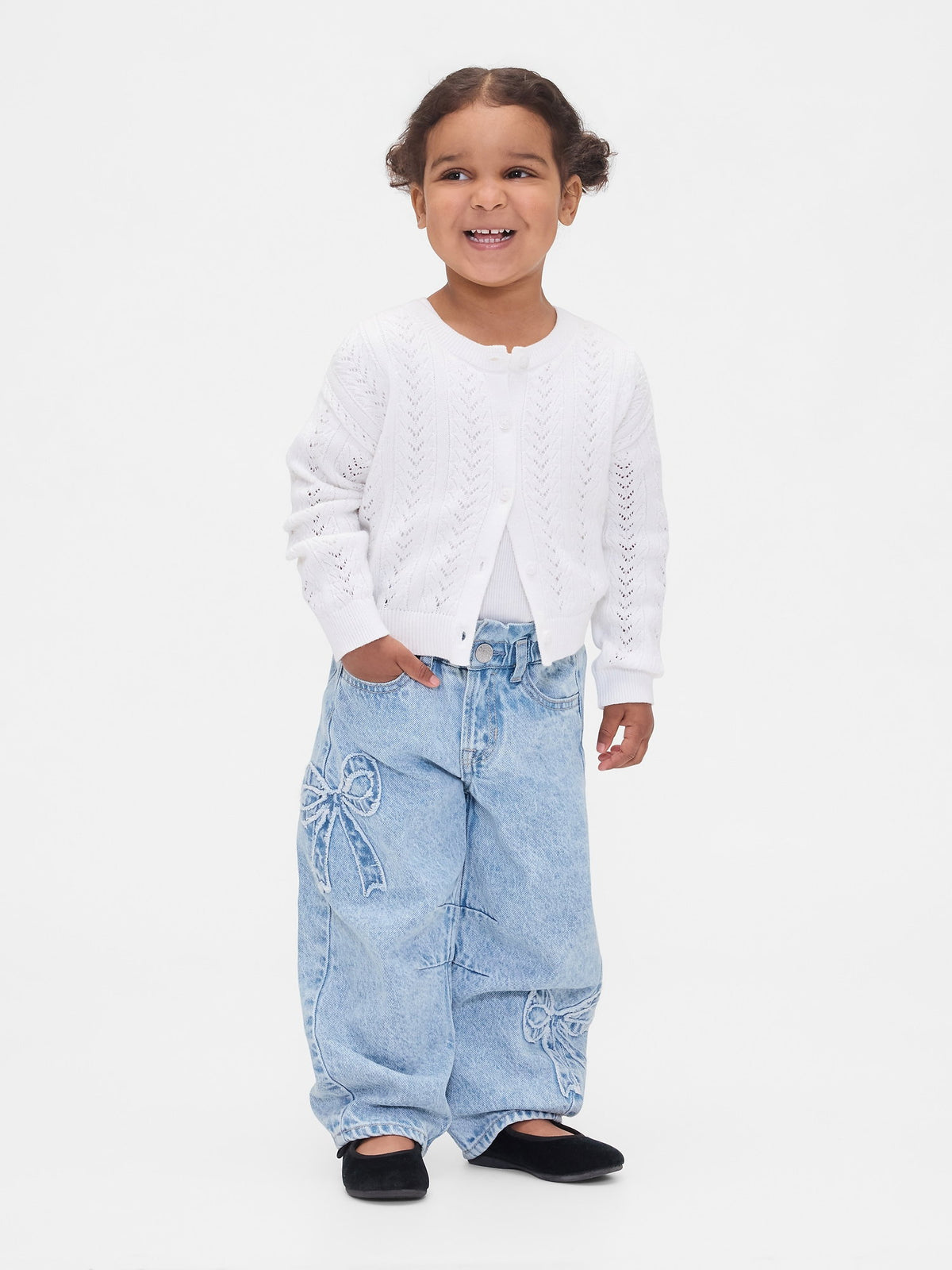 Mavi Baby & Toddler Yay Horseshoe Jean Pantolon