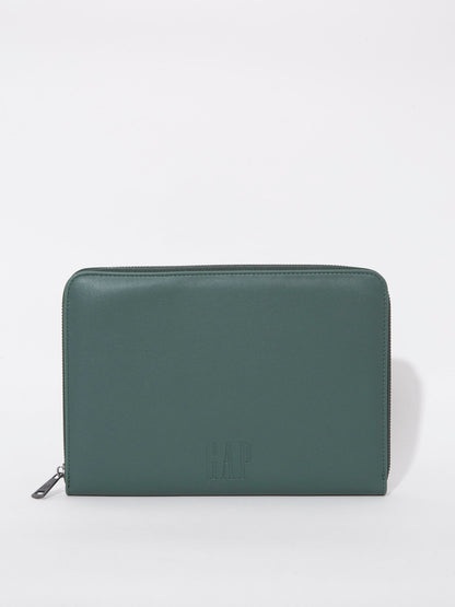 Yeşil Gap Logo Clutch Çanta