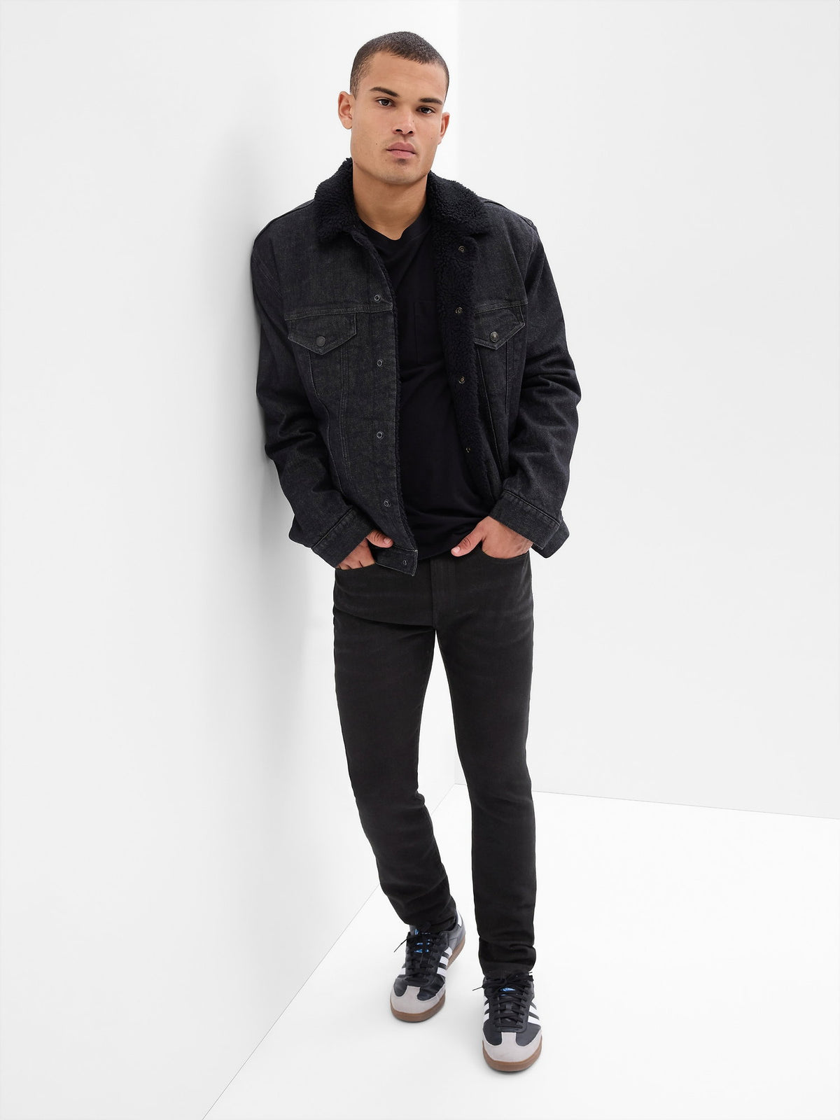 Siyah Skinny Jean Pantolon