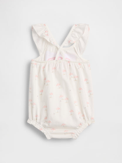 Beyaz Logo Bubble Bodysuit