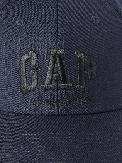 Lacivert Gap × Victoria Beckham Logo Beyzbol Şapka