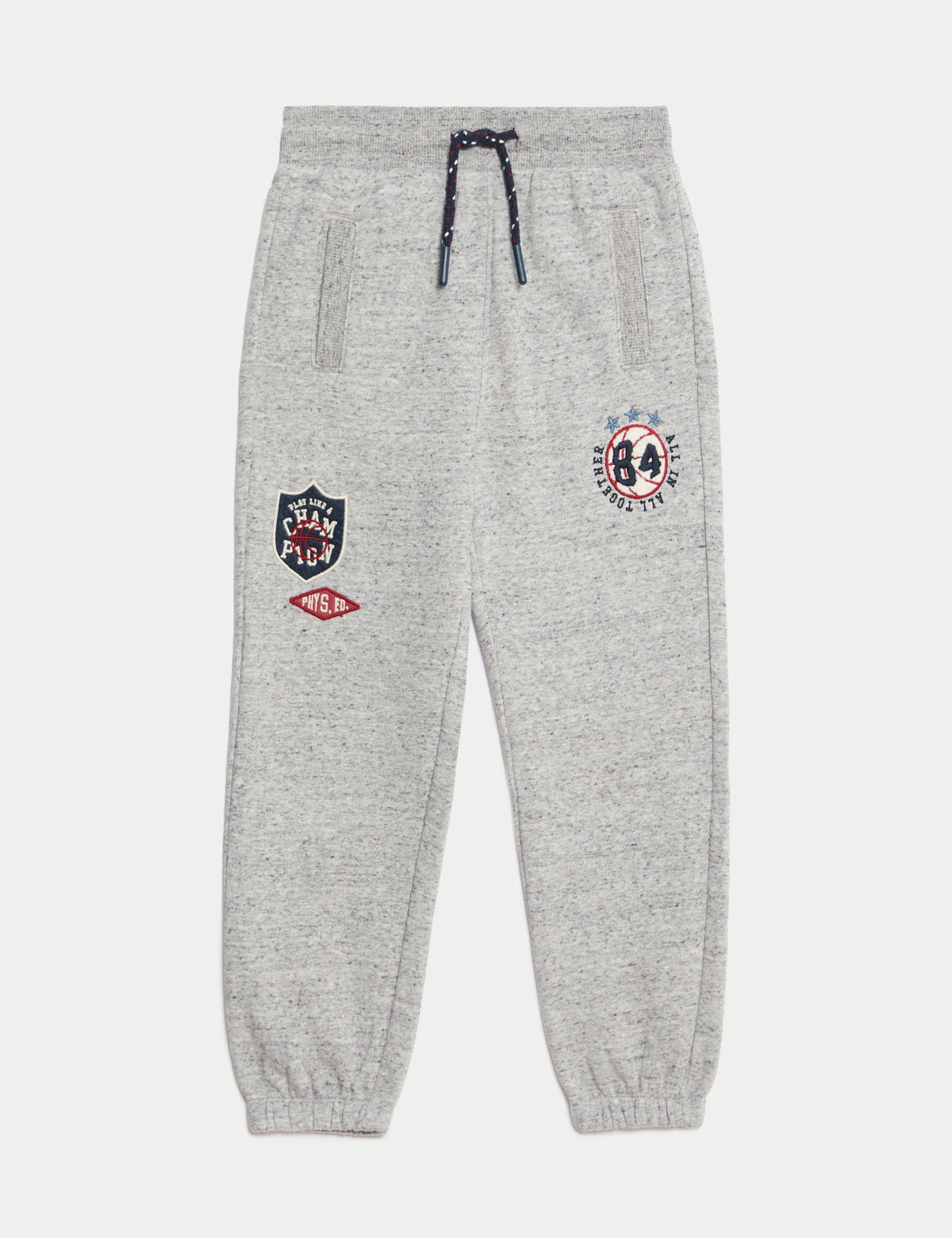 Rozet Detaylı Çocuk Jogger Pantolon (2–8 Yaş)