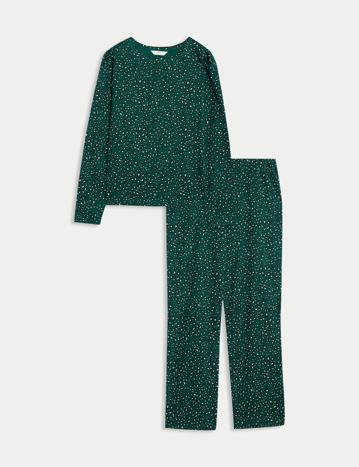 %100 Pamuklu Baskılı Pijama Takımı