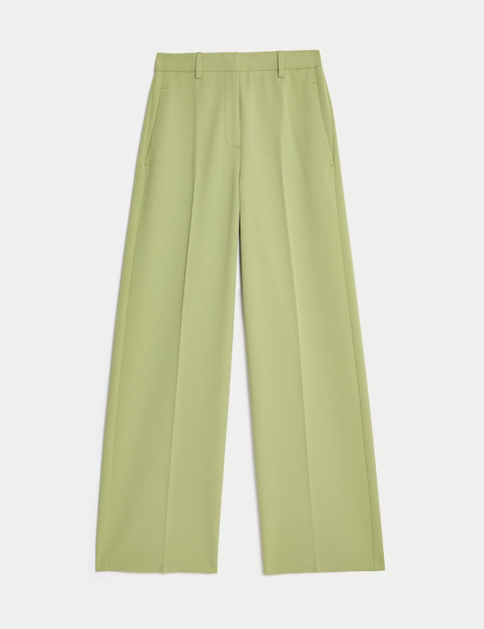 Tailored Fit Wide Leg Pantolon