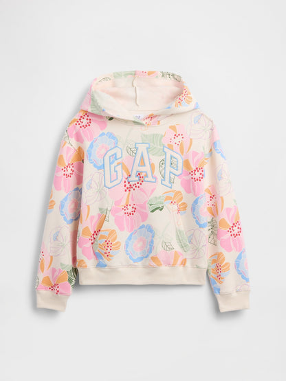 Çok Renkli Relaxed Gap Logo Fransız Havlu Kumaş Sweatshirt