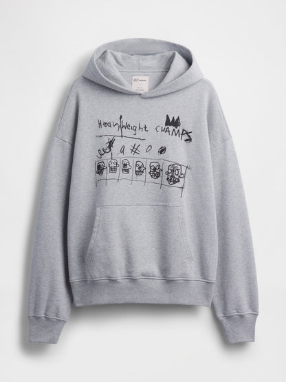 Gri Jean-michel Basquiat Heavyweight Sweatshirt