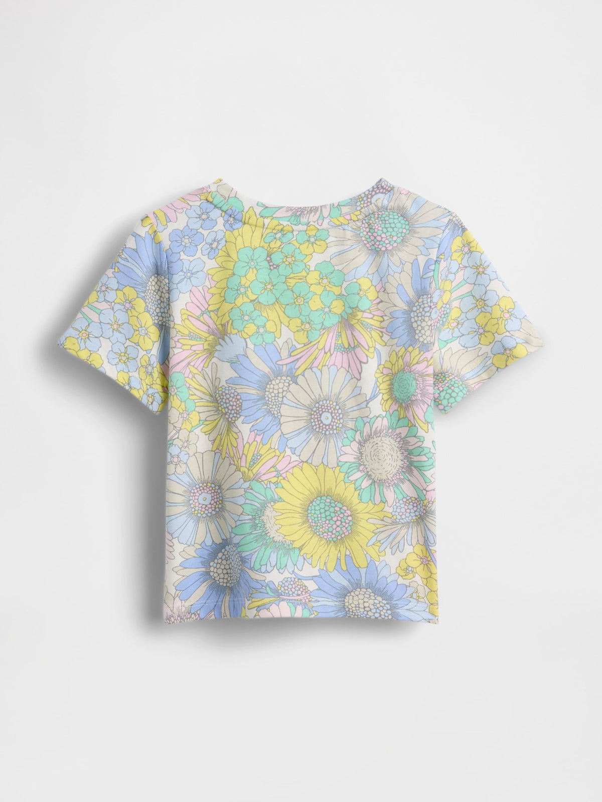 Çok Renkli Mix & Match Baskılı T-shirt