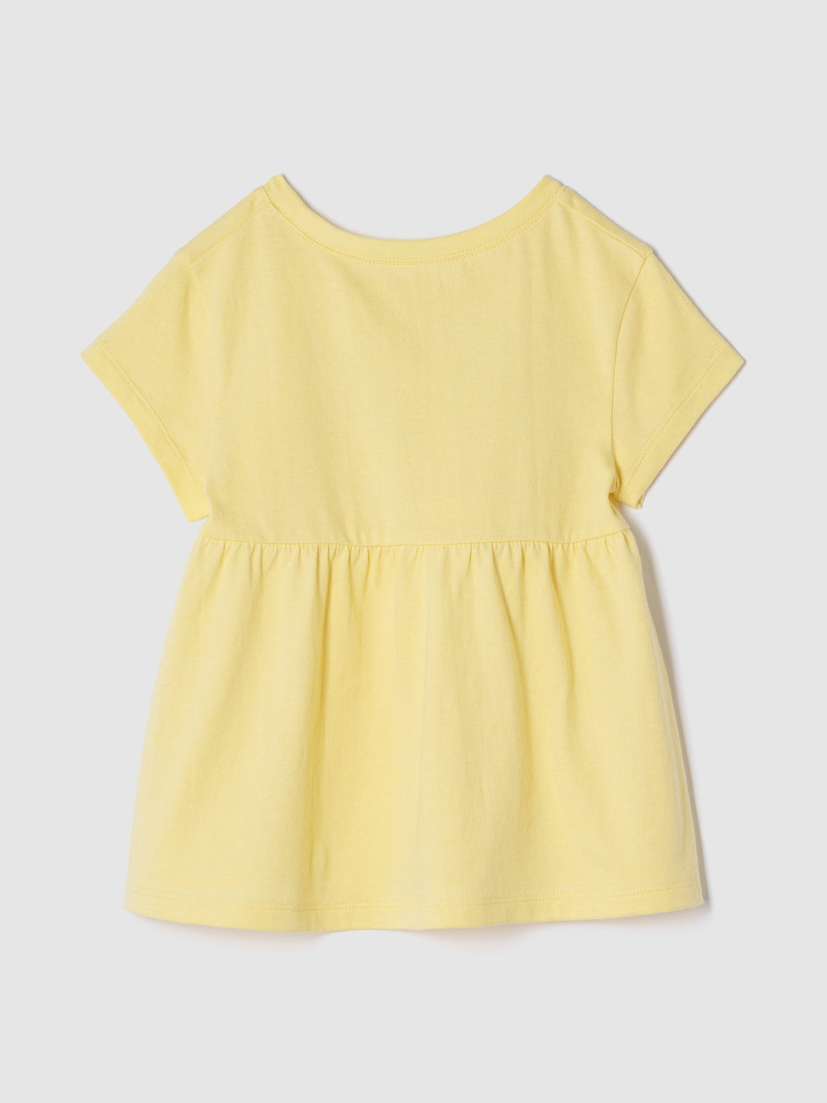 Sarı Babydoll Tunik Üst