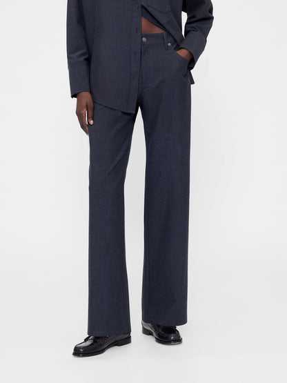 Lacivert Gapstudio Low Rise Loose Pantolon