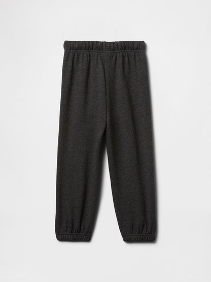 Gri Gap Logo Fransız Havlu Kumaş Pull-on Jogger Eşofman Altı