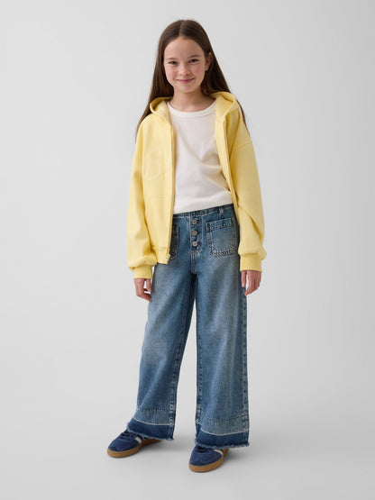 Mavi High Rise Stride Wide-leg Ankle Jean Pantolon