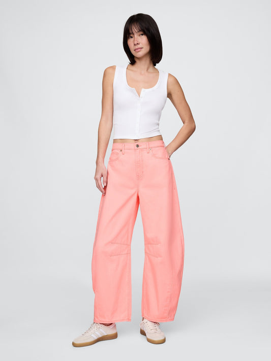 Mercan High Rise Horseshoe Jean Pantolon