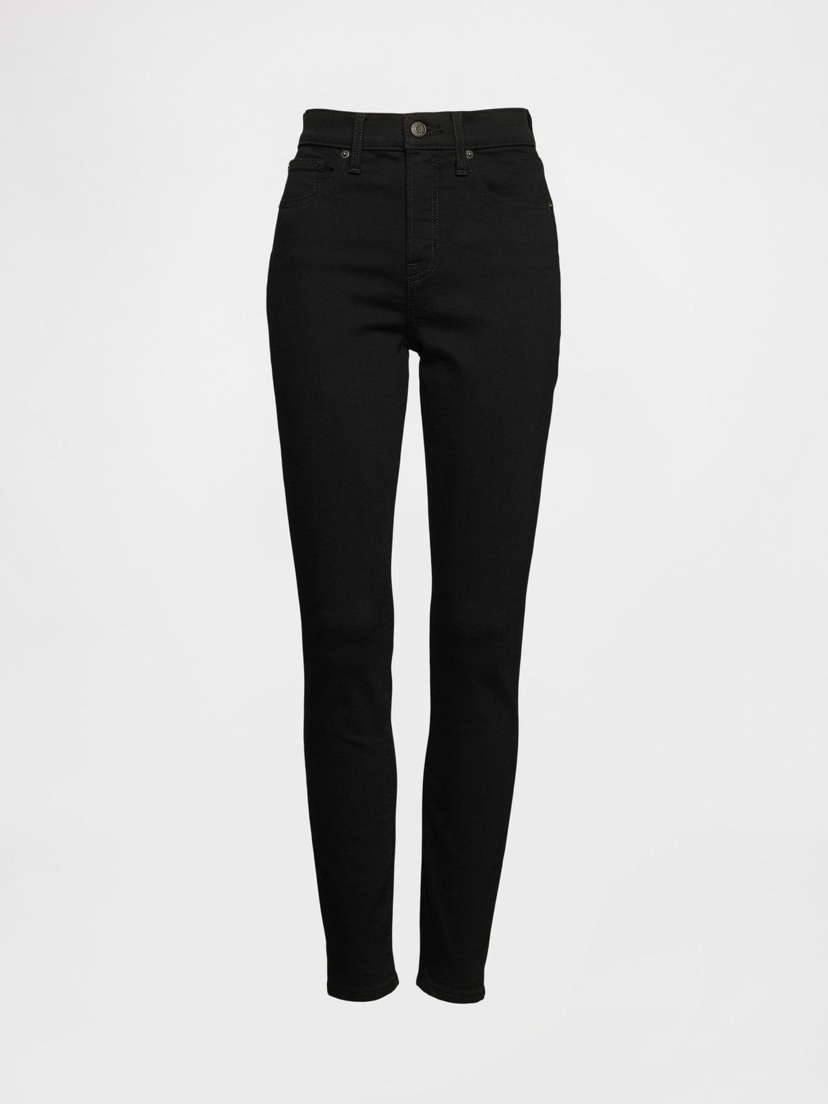 Siyah High Rise True Skinny Washwell™ Jean Pantolon