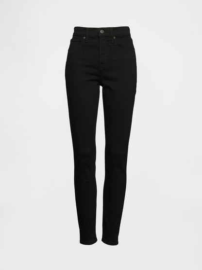 Siyah High Rise True Skinny Washwell™ Jean Pantolon