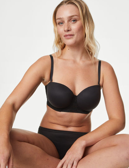 Body Soft:trade_mark: Dantel Detaylı Straplez Sütyen