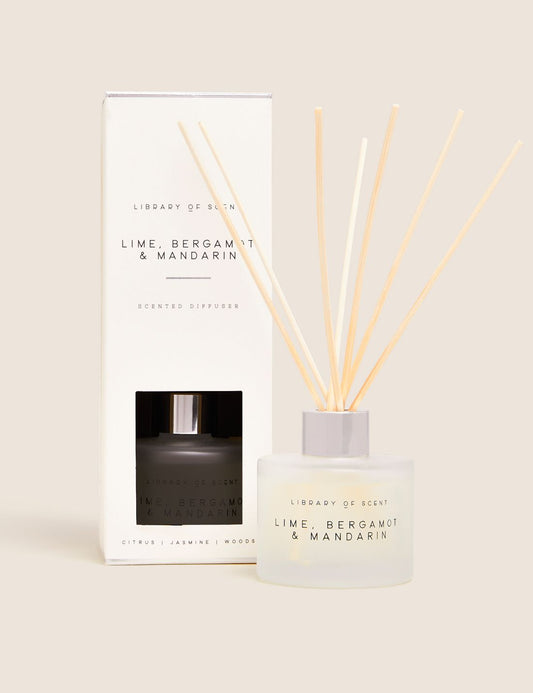 Lime, Bergamot & Mandarin Çubuklu Oda Kokusu 100 Ml