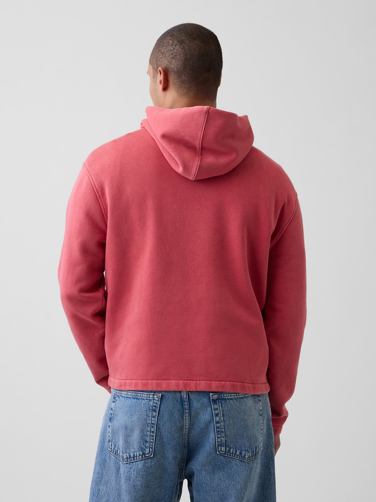 Açık Gri Vintagesoft Oversized Americana Logo Sweatshirt