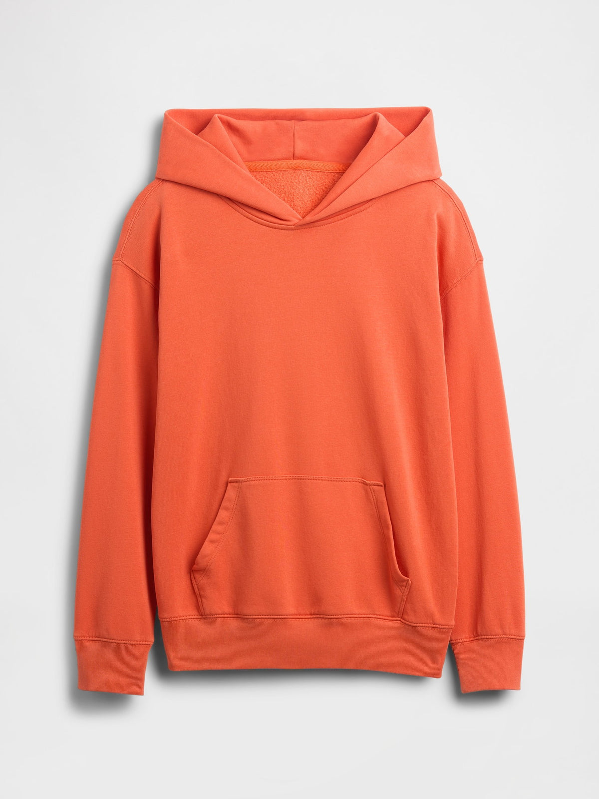 Turuncu Vintage Soft Relaxed Sweatshirt