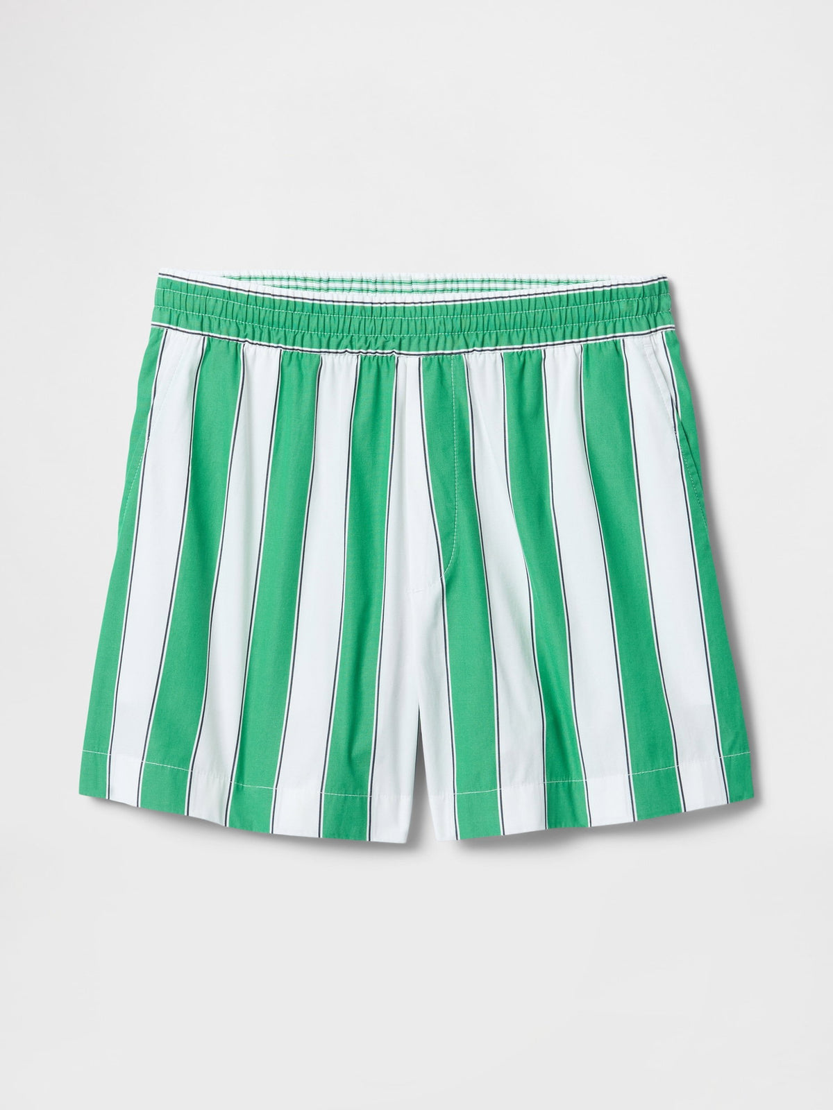 Yeşil Organik Pamuk Poplin Boxer Şort