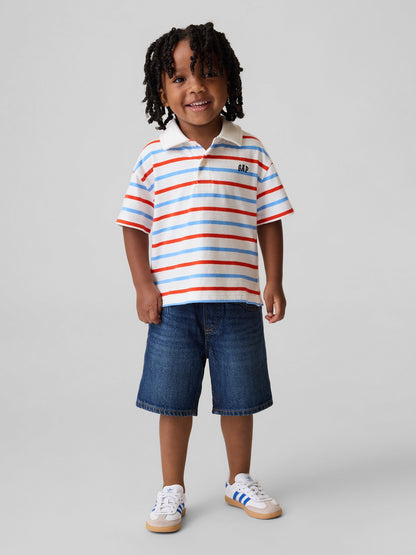 Beyaz Brannan Bear Polo T-shirt