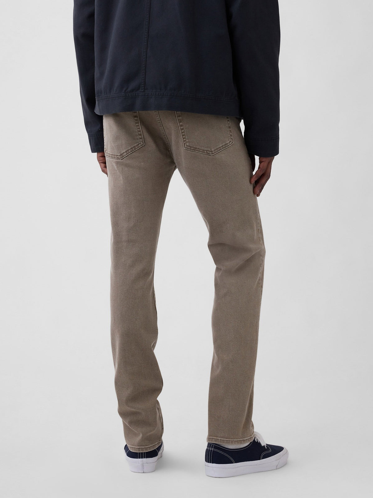 Kahverengi Slim Soft Wear Jean Pantolon