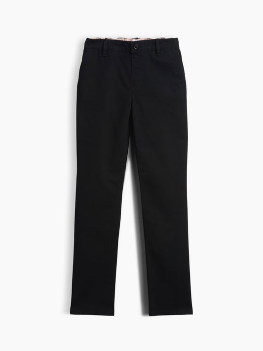 Siyah Slim Uniform Chino Pantolon