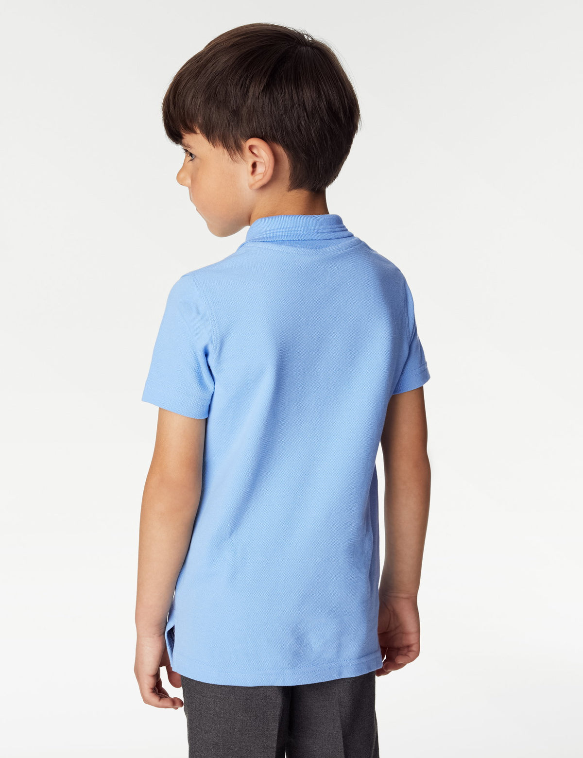 Saf Pamuklu 2'li Polo Yaka T-shirt (2-16 Yaş)