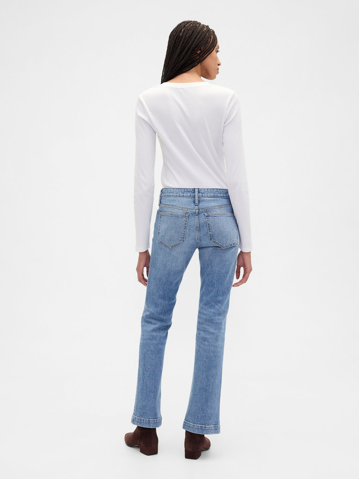 Mavi Low Rise Long & Lean Jean Pantolon