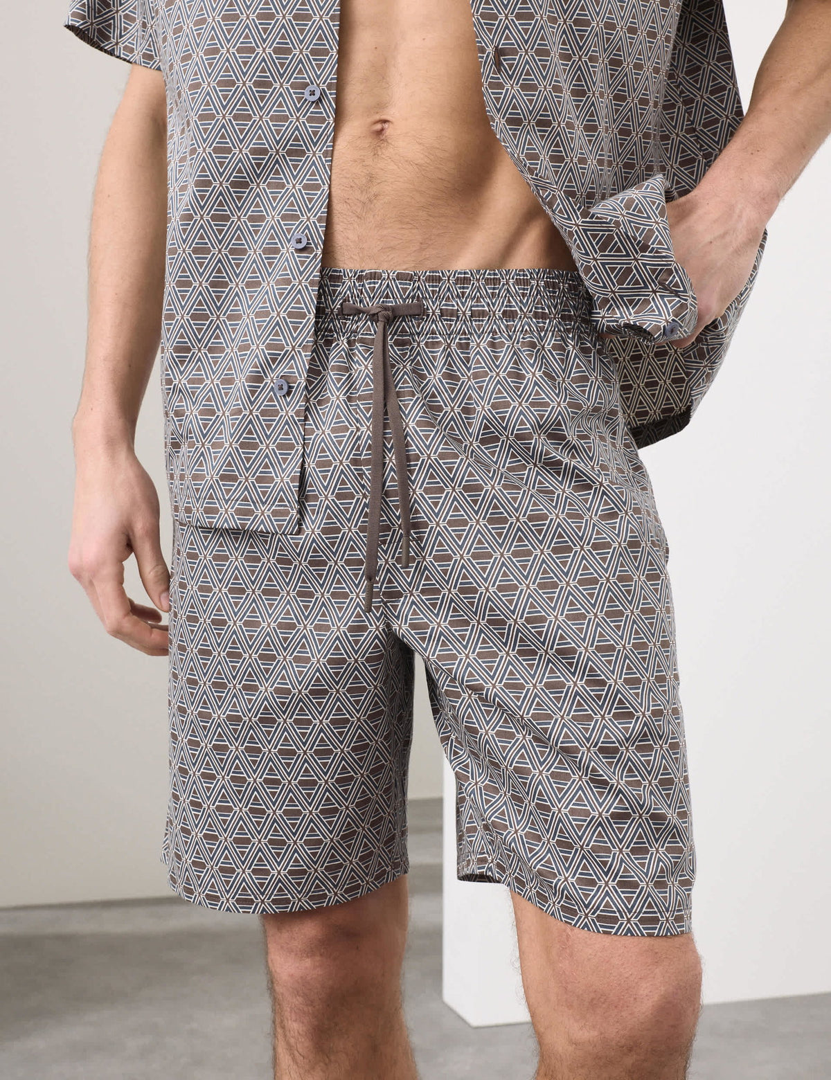 Autograph Desenli Pijama Şortu
