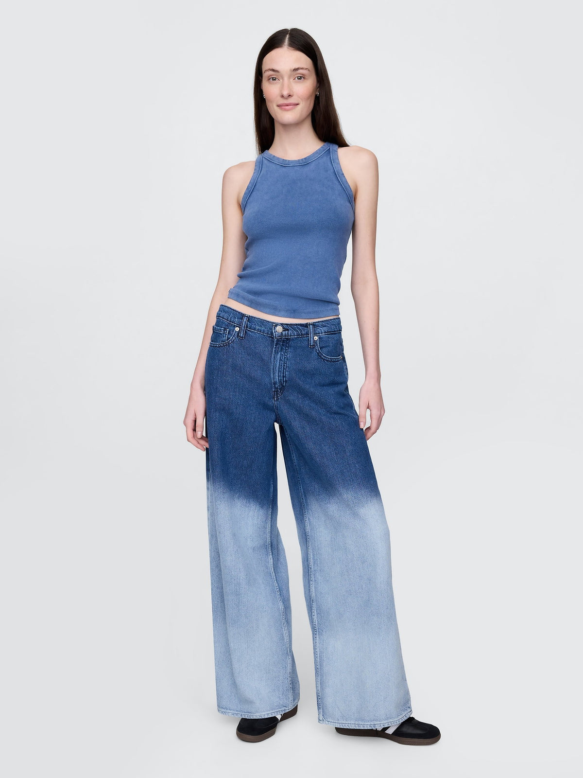 Mavi Mid Rise Ultrasoft Baggy Jean Pantolon