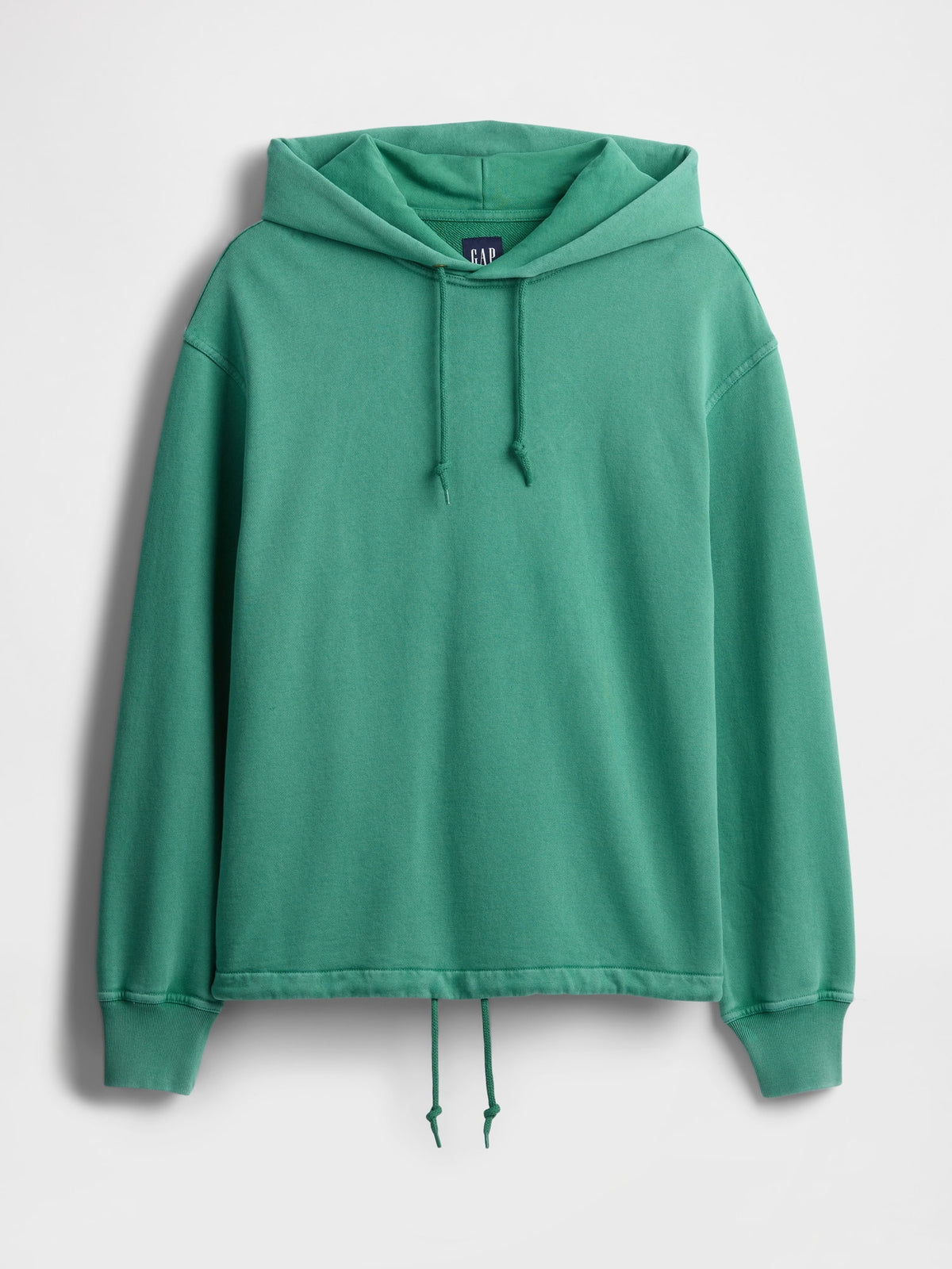 Yeşil Gap Logo Kapüşonlu Sweatshirt