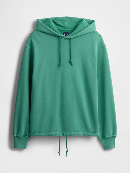 Yeşil Gap Logo Kapüşonlu Sweatshirt