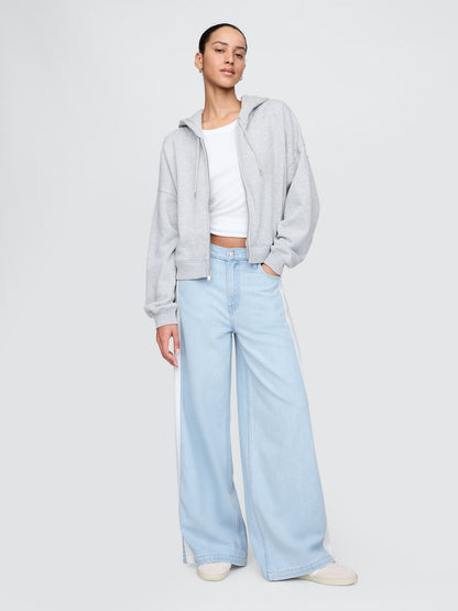 Mavi Mid Rise Ultrasoft Baggy Jean Pantolon